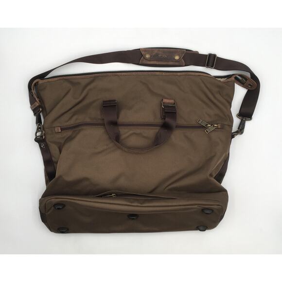 TUMI Alpha Bravo Everett Weekender Essential Tote 2 Way Shoulder Bag in Brown - Picture 2 of 8